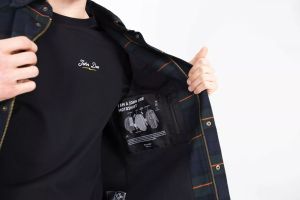 John doe JDL5019-2XL Vintage Motoshirt kabát Motoros ing, pulóver 7