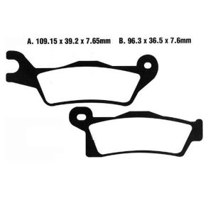 Moto-master 098821 Nitro ATV fékbetétek Fékbetét