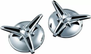 Kuryakyn KUR1243 Knock-off Center Cap Féltengely