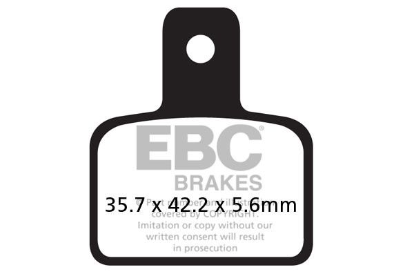 Ebc FA495 FA sorozatú szerves fékbetétek Fékbetét 0