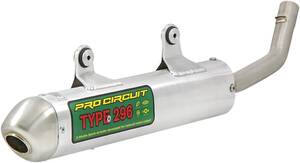 Pro circuit MUFFLER/SILENCER típus 296 WITH szikra ARRESTOR Kipufogó dob - Slip On