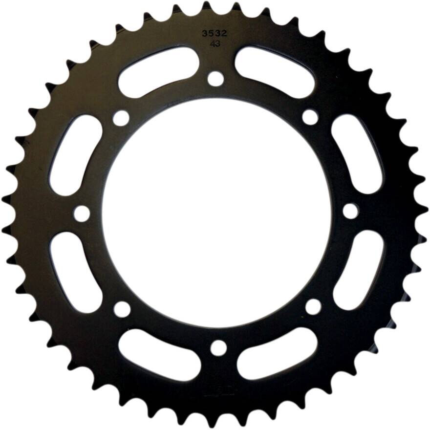 Sunstar sprockets 1-3532 hátsó csere lánckerék 43 fogak 520 PITCH természetes acél Lánckerék 0