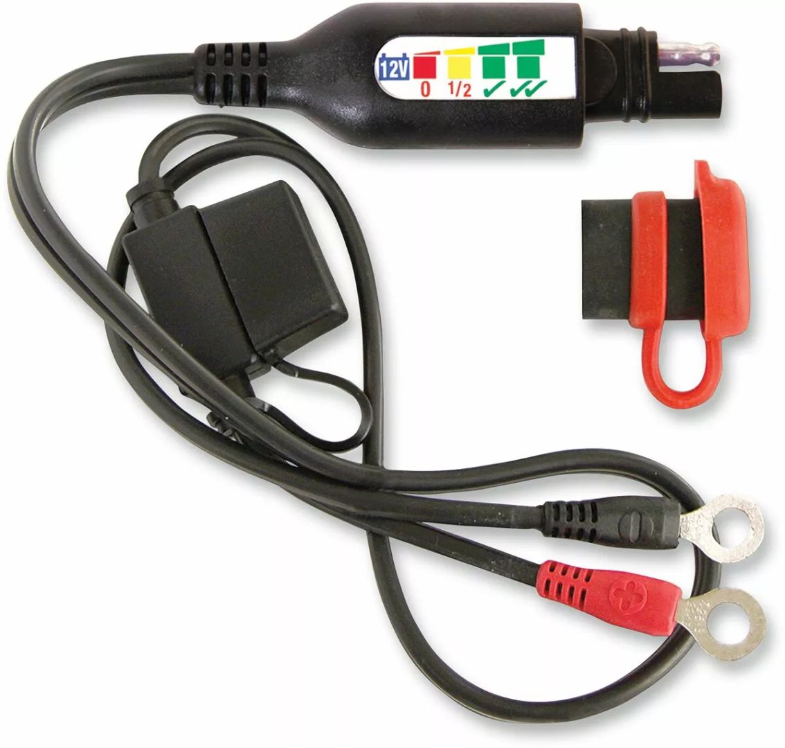 Tecmate O124 Optimate ™ állandó energiavezetés akkumulátor/töltés állapotával Akkumulátor töltő 0