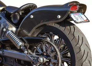 Klock werks KW05-01-0342 Outrider hátsó sárvédő Sárvédő, vázvédő, idom 4