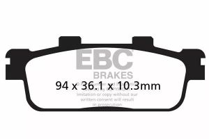 Ebc FA427TT TT Sport Carbon Fusion fékbetét Fékbetét