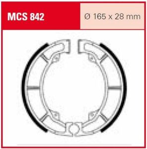 Trw MCS842 fékpofák Fékpofa
