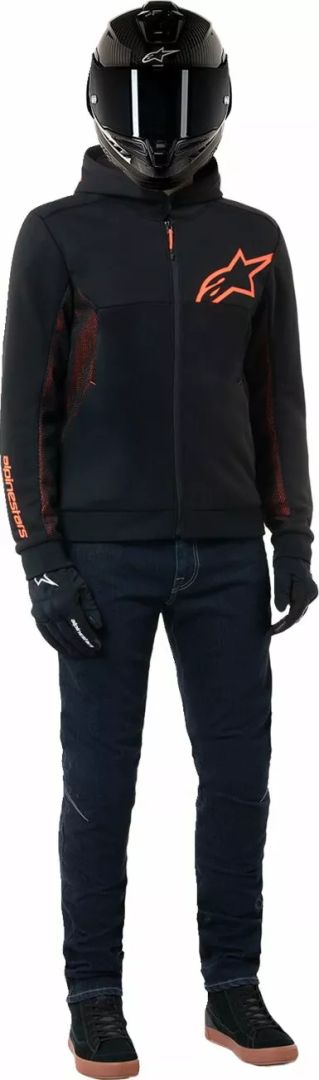 Alpinestars 4200425-1030-L Chrome Air Sport kapucnis Motoros kabát 1
