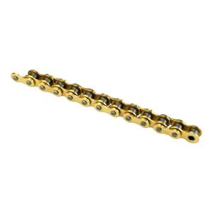 Sunstar sprockets MXR 112 CLIP kapcsolat 420 NON-SEAL teljesítmény csere meghajtó Lánc GOLD|GOLD acél Meghajtólánc , motorkerékpár lánc