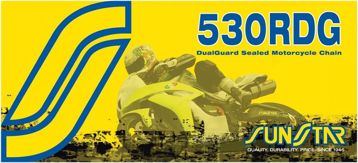 Sunstar sprockets SS530RDG-106N 530 RDG hajtólánc Meghajtólánc , motorkerékpár lánc 0