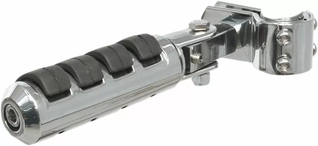 Rivco products PEGS125BK rezgéscsillapító autópálya csapok 1-1/4” bilincsekkel Lábtartó és bukócső 1