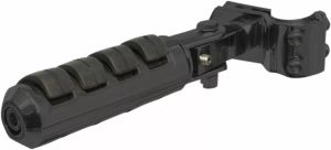 Rivco products PEGS125BK rezgéscsillapító autópálya csapok 1-1/4” bilincsekkel Lábtartó és bukócső