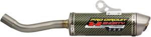 Pro circuit MUFFLER/SILENCER TI-2 SHORTY karbon kevlár titán Kipufogó dob - Slip On