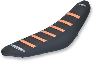Sdg ülés takaró 6 borda GRIPPER narancs RIBS/BLACK TOP/BLACK oldalon Üléspárna, üléshuzat, univerzális ülés