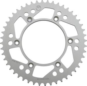 Moose racing hard-parts hátsó lánckerék 48 fogak alumínium ezüst Lánckerék