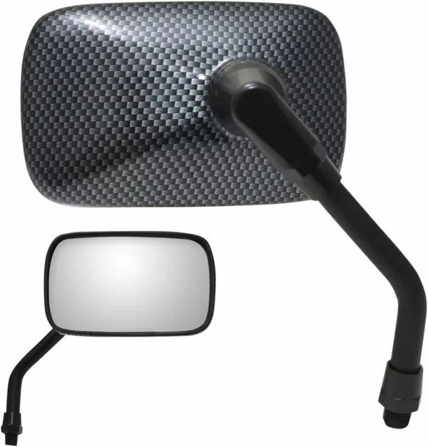 Parts unlimited 17053 mini négyszögletes tükör Visszapillantó tükör 0