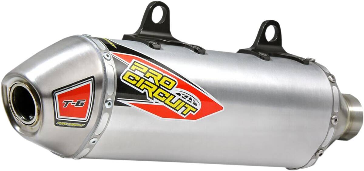Pro circuit SLIP-ON MUFFLER/SILENCER T-6 rozsdamentes acél alumínium Kipufogó dob - Slip On 0