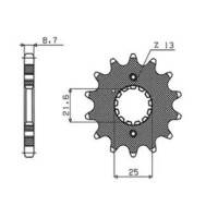 SUNSTAR Elsõ lánckerék 17 fogas Suzuki Lánckerék 0