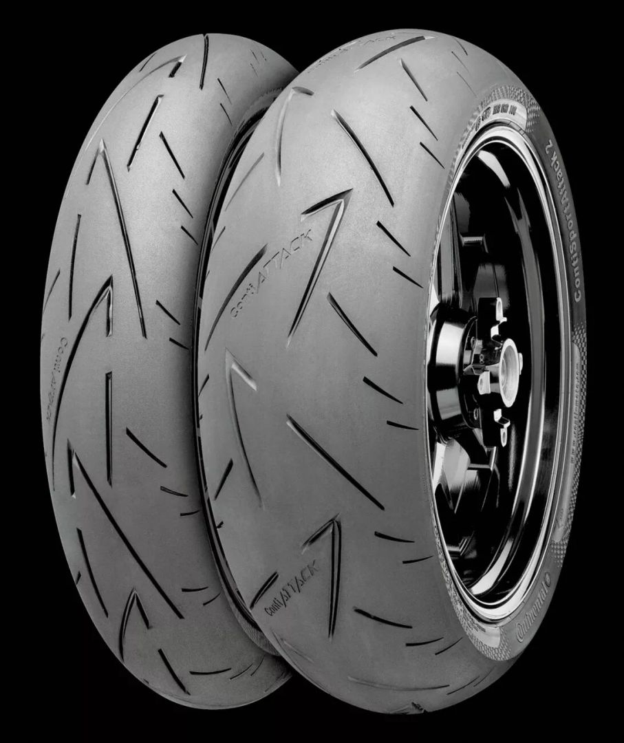 Continental 02440060000 ContisportAttack 2 gumiabroncs Motorkerékpár gumiabroncs 0
