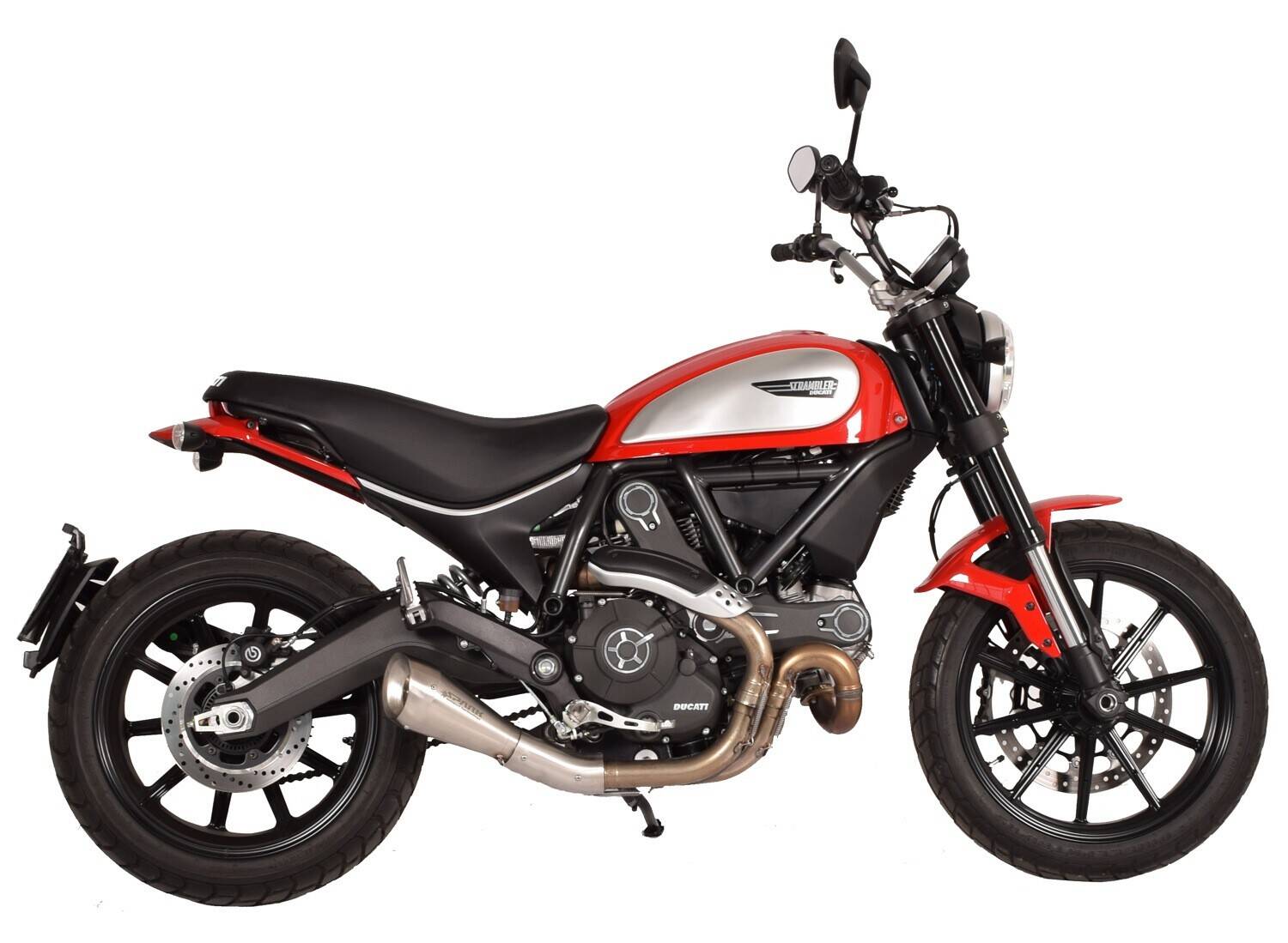 Spark 60's kipufogódob rozsdamentes acél Ducati SCRAMBLER Kipufogó dob - Slip On 0