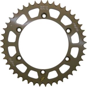 Sunstar sprockets 5-3619 hátsó könnyû lánckerék 46 fogak 520 PITCH természetes alumínium Lánckerék