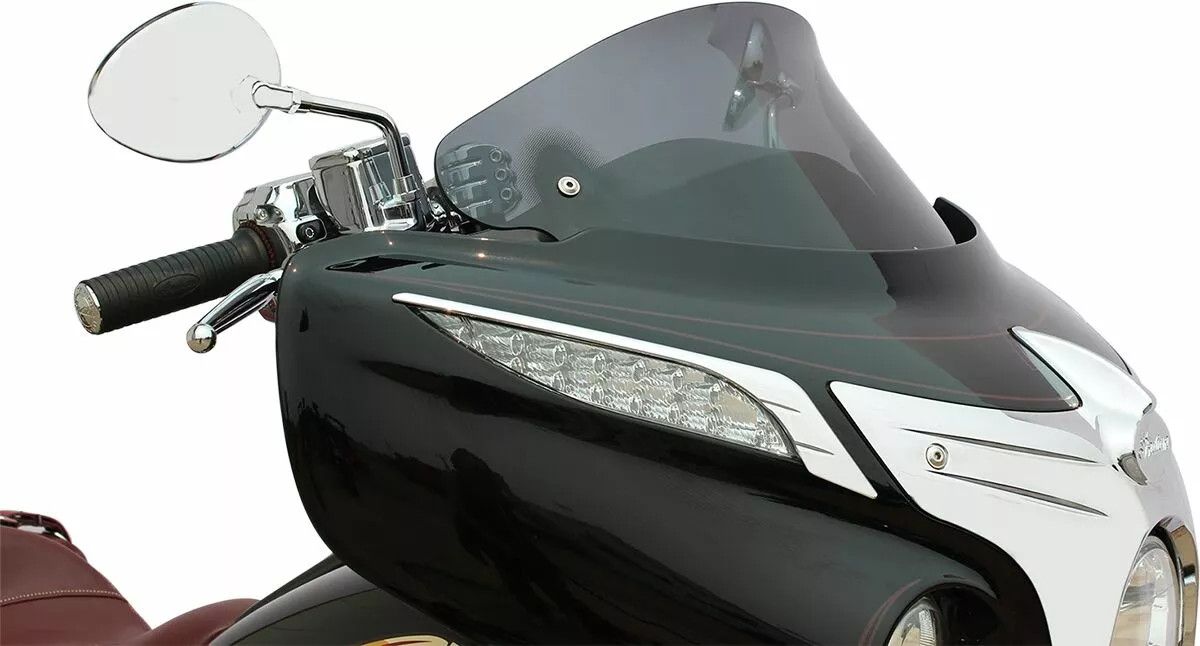Klock werks KW05-05-0040 Flare™ indiai szélvédő Szélvédő, plexi, fejidom 0