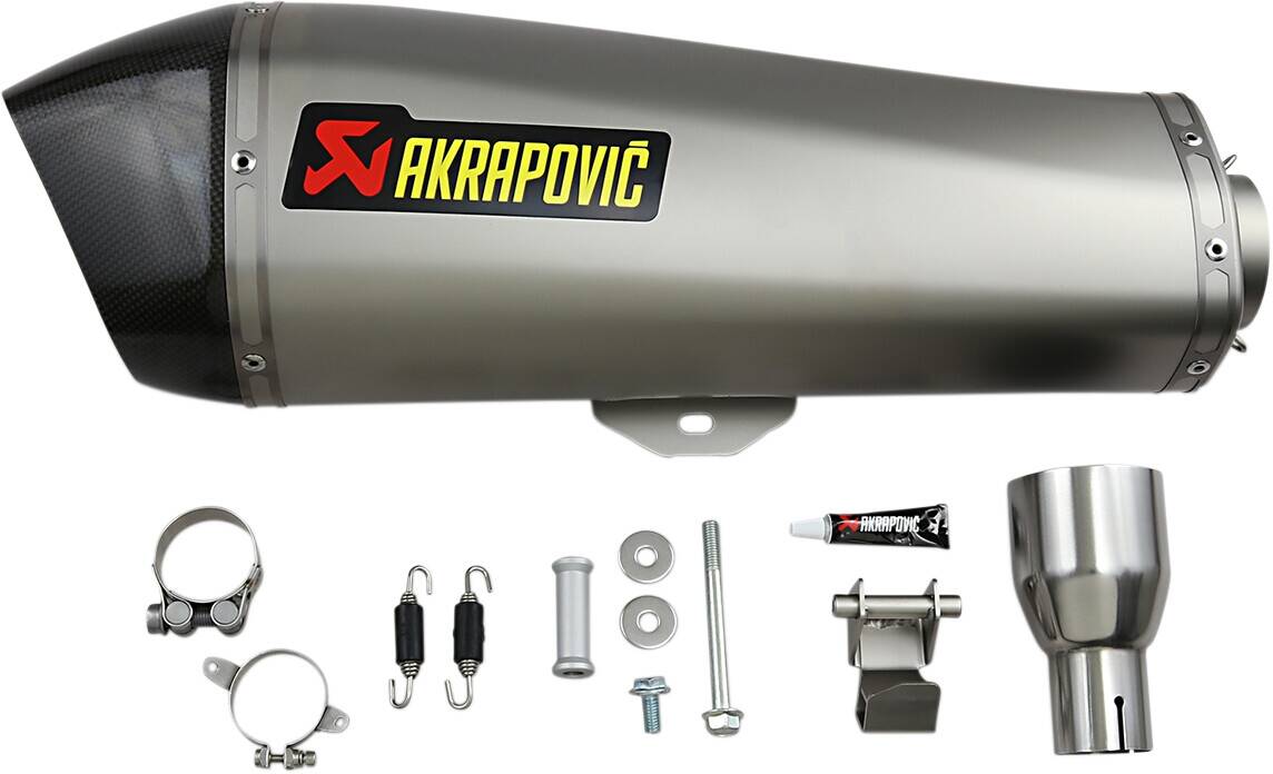 AKRAPOVIC SLIP-ON vonal kipufogódob rozsdamentes acél Kipufogó dob - Slip On 0