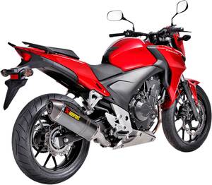 AKRAPOVIC SLIP-ON vonal kipufogódob karbon Kipufogó dob - Slip On