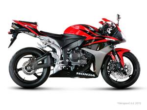 AKRAPOVIC SLIP-ON vonal kipufogódob titán Kipufogó dob - Slip On