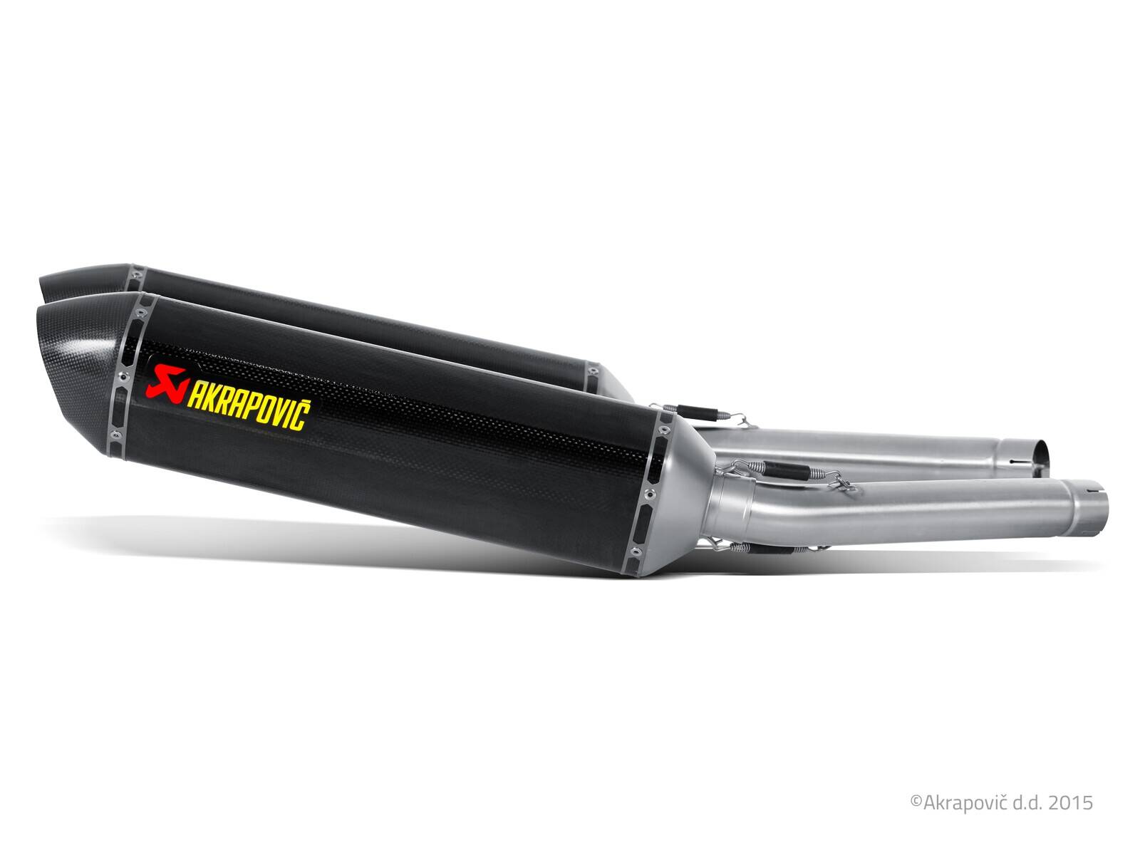 AKRAPOVIC SLIP-ON vonal kipufogódob karbon Kipufogó dob - Slip On 0