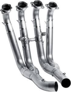 AKRAPOVIC választható leömlõ rozsdamentes acél Kipufogó leömlők és összekötő csövek