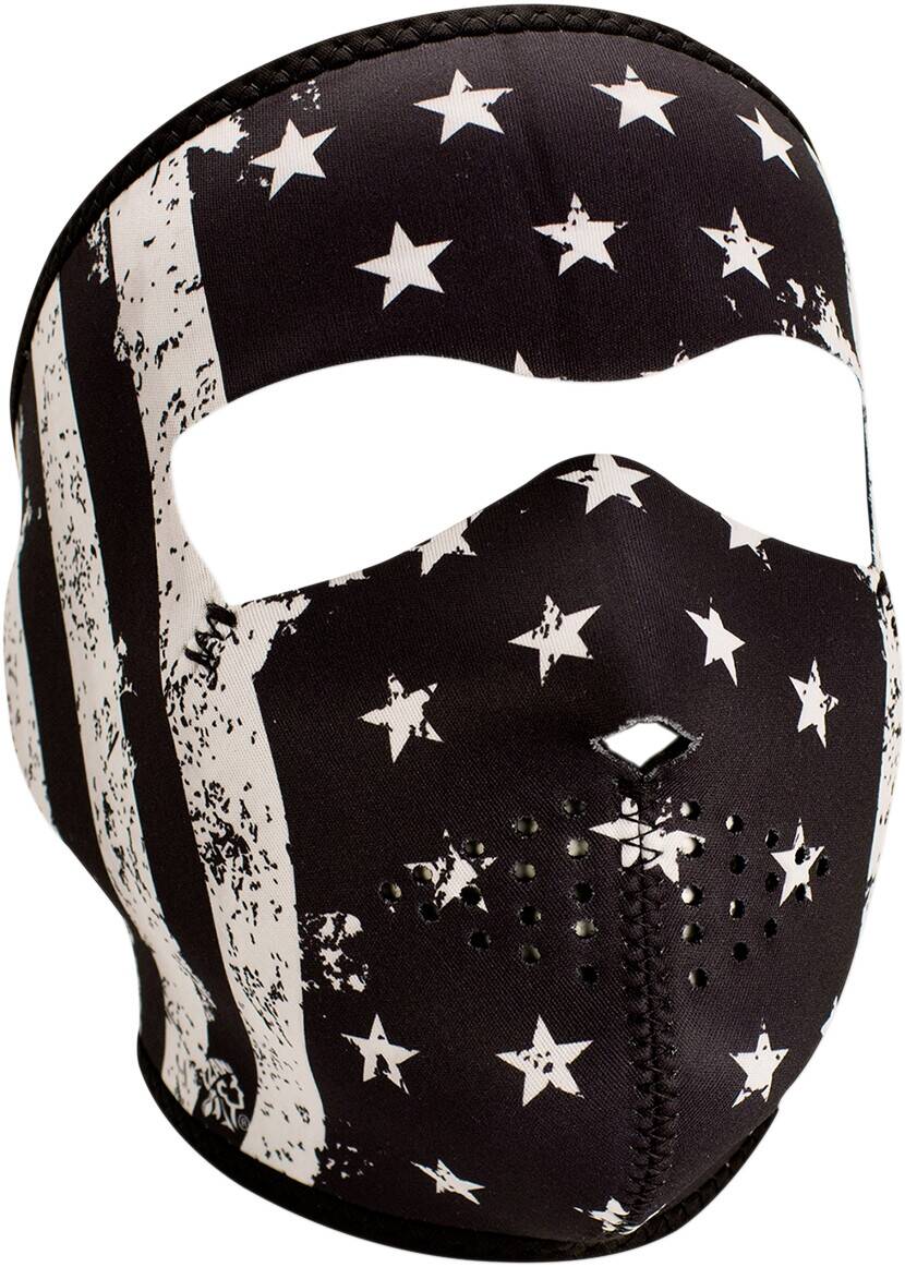 Zan headgear teljes arc maszk VINTAGE zászló egy méret Motoros maszk, arcvédő, sapka és sál 0