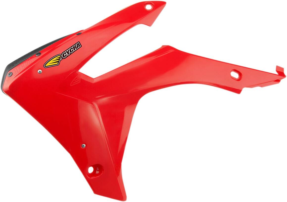 Cycra CRF gyár szívó radiátor SHROUDS HONDA piros Sárvédő, vázvédő, idom 0