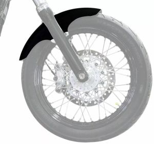 Klock werks KWF-03-0012 Hugger első sárvédő rögzítőelemekkel a Softail/Dyna számára Sárvédő, vázvédő, idom 1