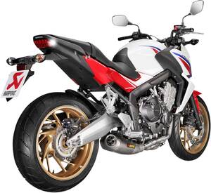 AKRAPOVIC verseny vonal teljes rendszer rozsdamentes acél & titán Teljes kipufogórendszer