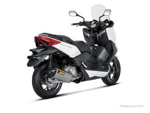 AKRAPOVIC SLIP-ON vonal kipufogódob rozsdamentes acél karbon vég sapka Kipufogó dob - Slip On
