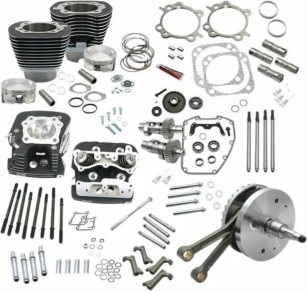S&S CYCLE 900-0565 124" Hot Set Up® Motor Performance Kit Motorblokk felújító készlet 0