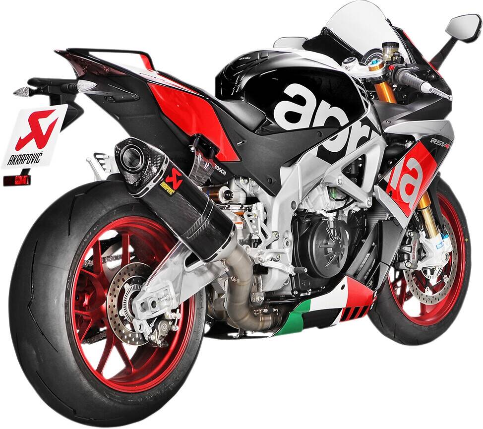 AKRAPOVIC EVOLUTION vonal teljes rendszer titán & karbon Teljes kipufogórendszer 0