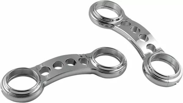 Custom cycle engineering TB 2649-1 DG króm tuskó alumínium villa rácsos Első futómű 0