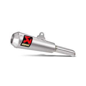 AKRAPOVIC SLIP-ON vonal kipufogódob titán Kipufogó dob - Slip On