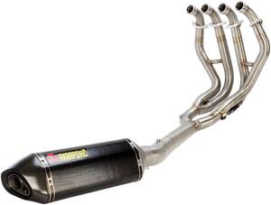 AKRAPOVIC verseny vonal teljes rendszer rozsdamentes acél & karbon Teljes kipufogórendszer