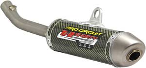 Pro circuit MUFFLER/SILENCER TI-2 SHORTY karbon kevlár titán Kipufogó dob - Slip On