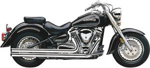 Cobra kipufogó rendszer forró Rod SPEEDSTER hosszú W/POWERPORT krómozott Teljes kipufogórendszer