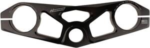 Driven racing csúcs hármas bilincs / alumínium / BLACK-ANODIZED Első futómű