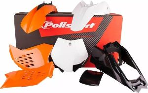 Polisport 90450 karosszériakészlet KTM-hez Sárvédő, vázvédő, idom