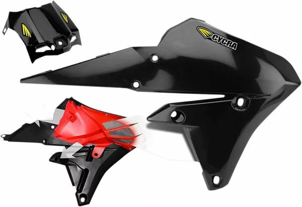 Cycra 1CYC-1782-12 Powerflow bemeneti hűtőburkolatok Sárvédő, vázvédő, idom 0