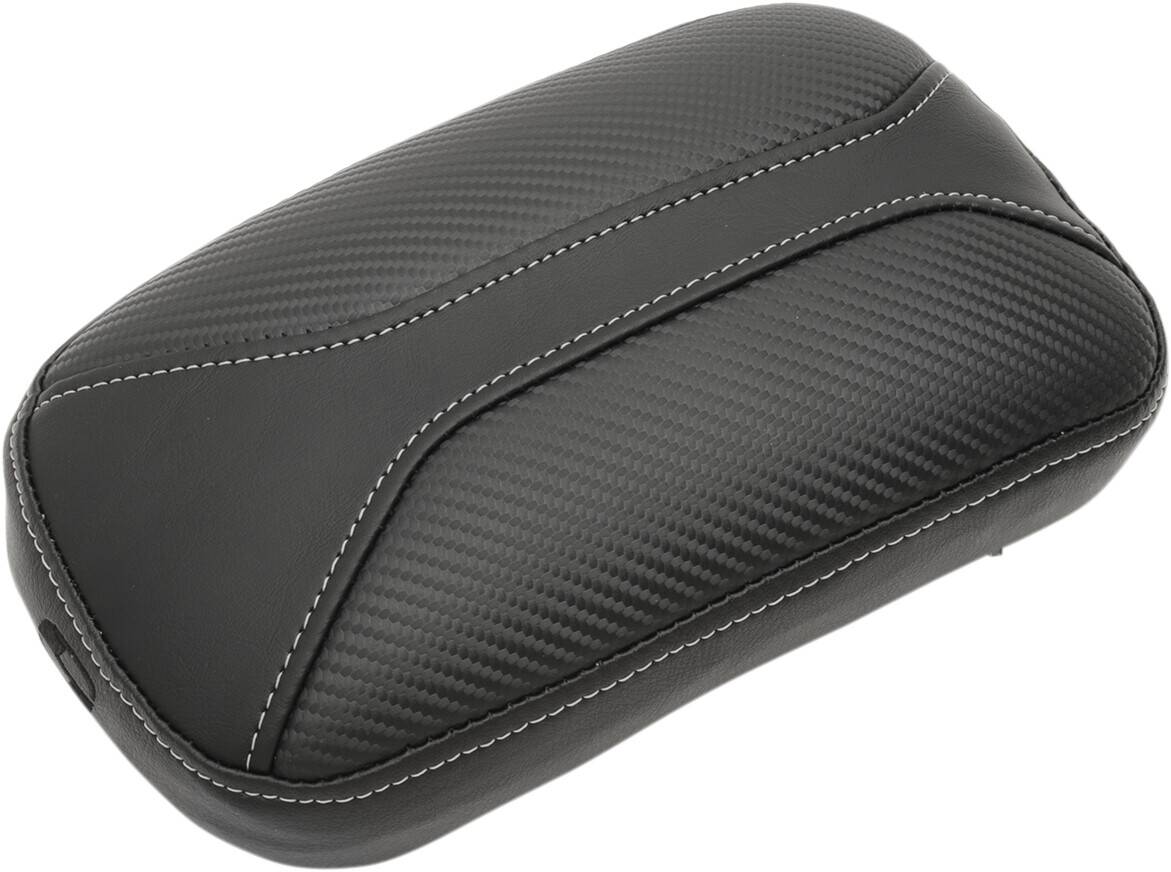 Saddlemen SOLO PILLION PAD Dominator hátsó GEL|VINYL karbon néz Üléspárna, üléshuzat, univerzális ülés 0