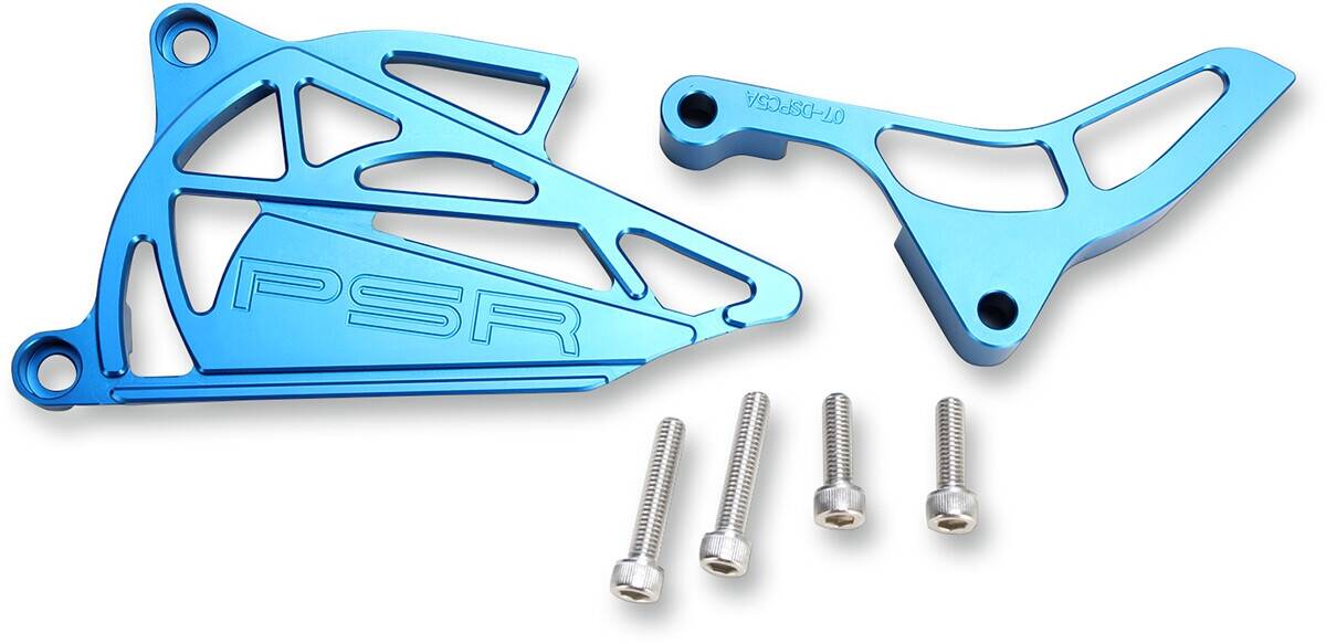 Powerstands racing tartó SAVER SPROKET takaró alumínium eloxált kék Motorblokk felújító készlet 0