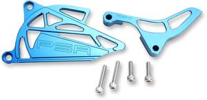 Powerstands racing tartó SAVER SPROKET takaró alumínium eloxált kék Motorblokk felújító készlet