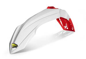 Cycra CYCRA-LITE szellõzõ elsõ sárvédõ Yamaha WHITE/RED Sárvédő, vázvédő, idom