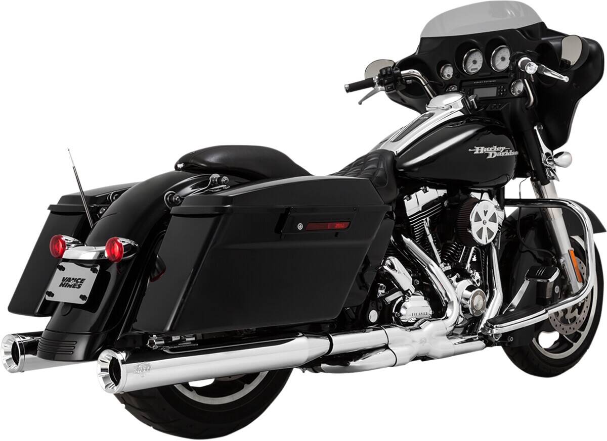 VANCE & HINES kipufogódobok ELIMINATOR 400 krómozott Kipufogó dob - Slip On 0